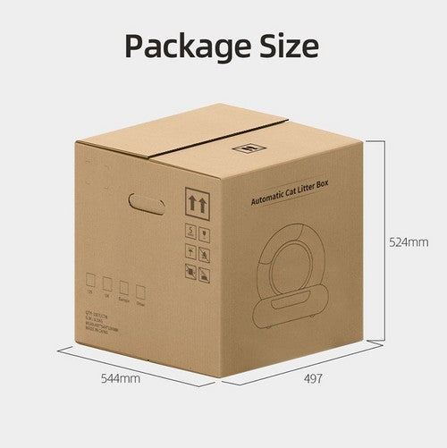 65L Automatic Self-Cleaning Cat Litter Box | Smart App