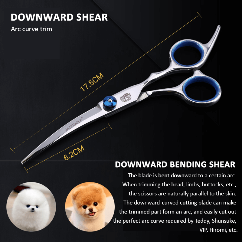 Professional Pet Grooming Scissors Set