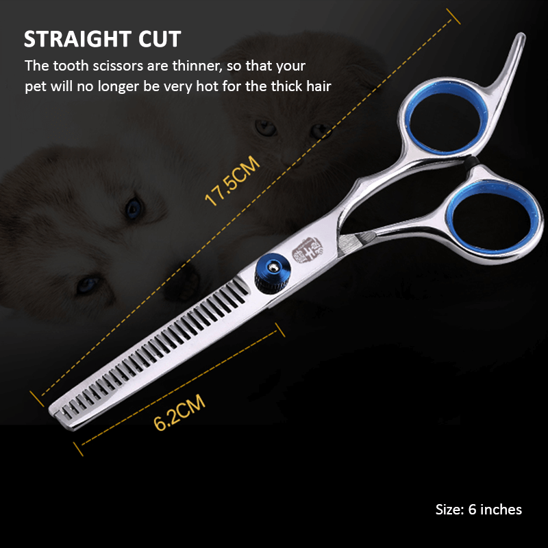 Professional Pet Grooming Scissors Set