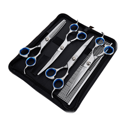 Professional Pet Grooming Scissors Set