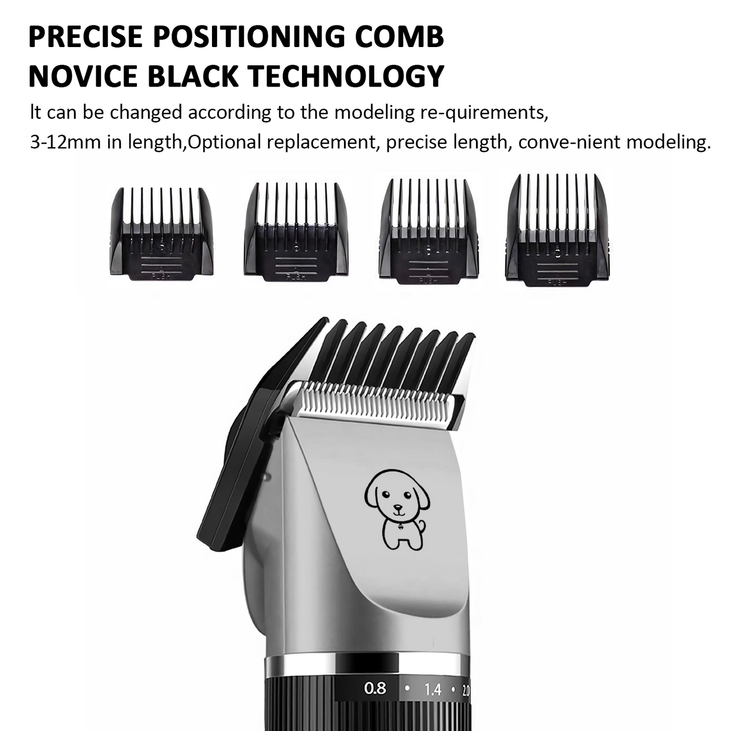 Electric Dog & Cat Grooming Kit | Clippers & Accessories