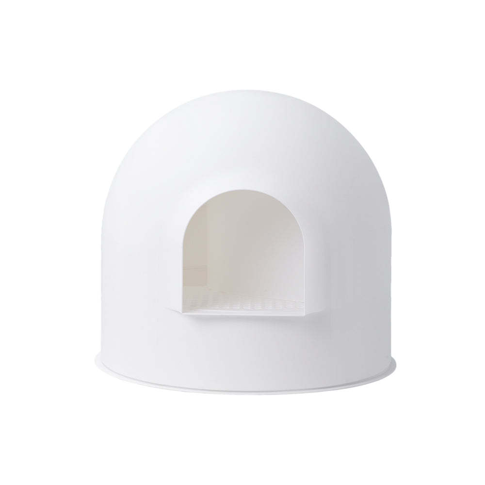 PIDAN Igloo Cat Litter Box | Modern Design Odour Control | White
