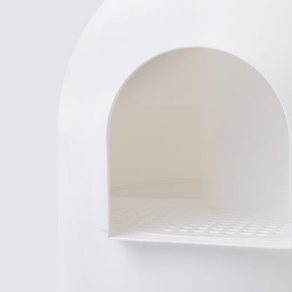 PIDAN Igloo Cat Litter Box | Modern Design Odour Control | White