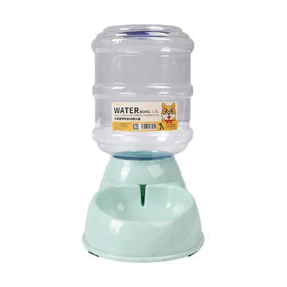 Green 3.8L Automatic Pet Water Feeder