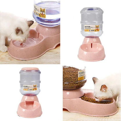 Green 3.8L Automatic Pet Water Feeder