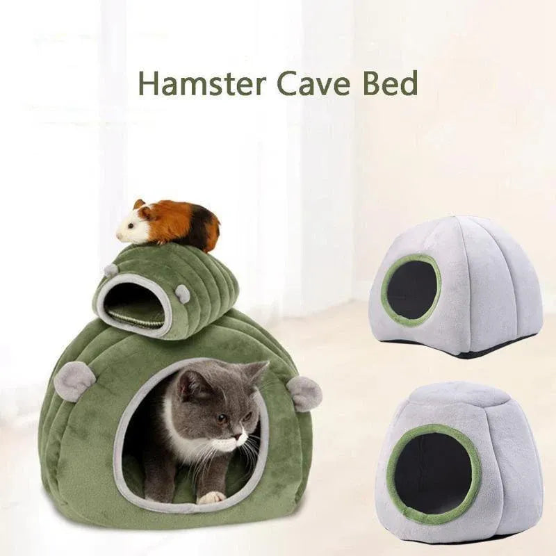 Cosy Small Pet Tent Cave Bed | Plush Hideout