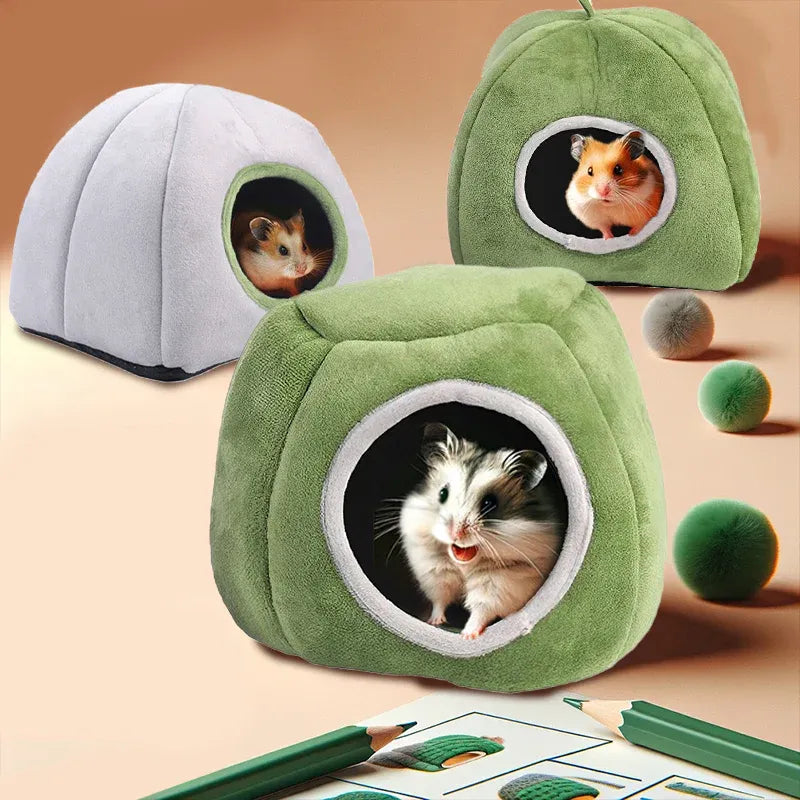 Cosy Small Pet Tent Cave Bed | Plush Hideout