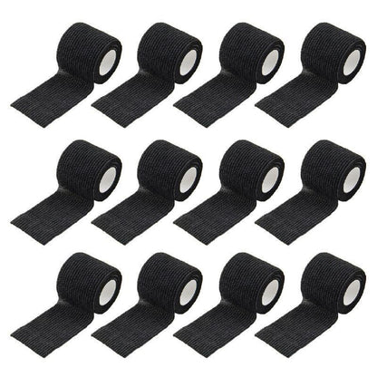 12 Pack Self-Adhesive Cohesive Wrap Bandage for Pets