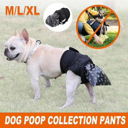 Dog Waste Collection Pants | Diaper & Sanitary Belt | Size L