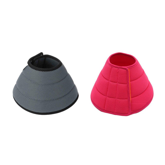 Rose Red Elizabethan Anti-Lick Pet Recovery Collar | Size 4