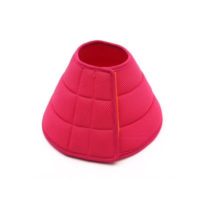 Rose Red Elizabethan Anti-Lick Pet Recovery Collar | Size 4