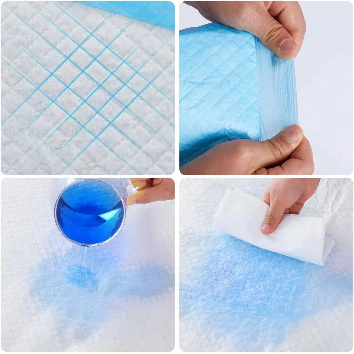 Dog Puppy Training Pads | Thickened Absorbent Pee Pads | 50 Pack