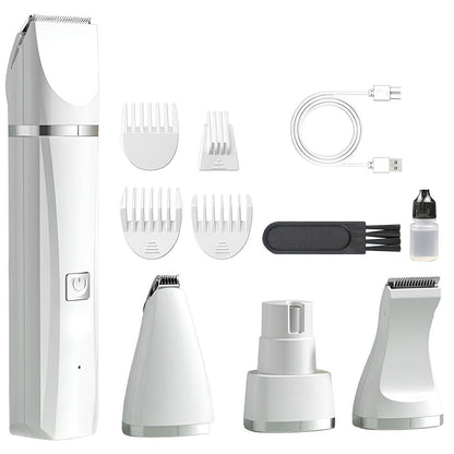 Rechargeable Professional Pet Hair Clipper Grooming Kit | Dogs & Cats