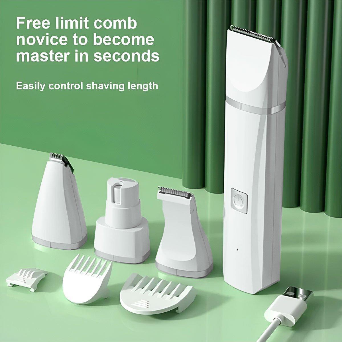 Rechargeable Professional Pet Hair Clipper Grooming Kit | Dogs & Cats
