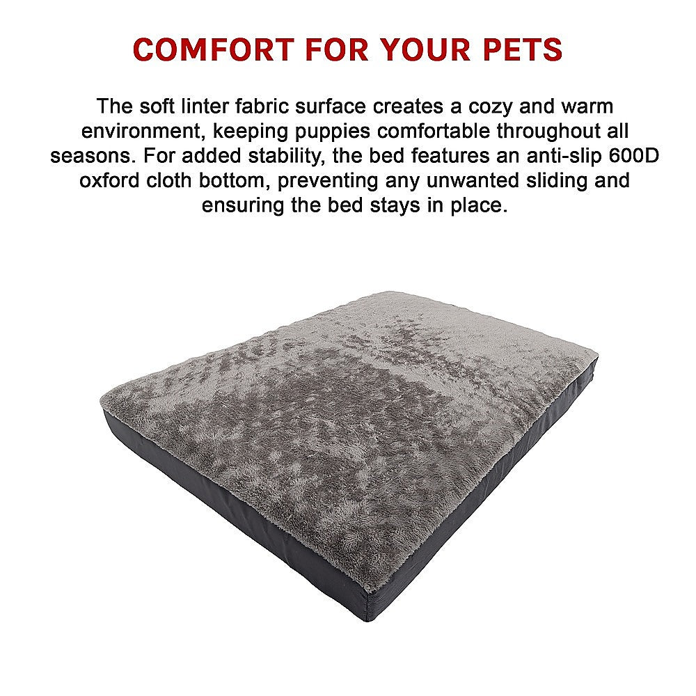 110x85cm Orthopedic Dog Bed | Memory Foam | Large Dogs