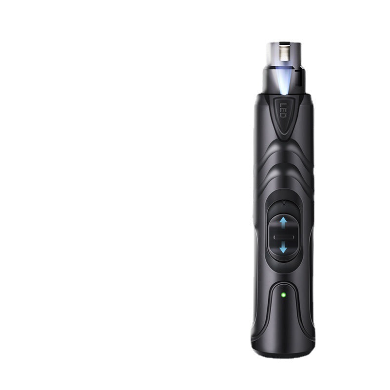 Dual-Speed Pet Nail Grinder with LED Light | Dog & Cat