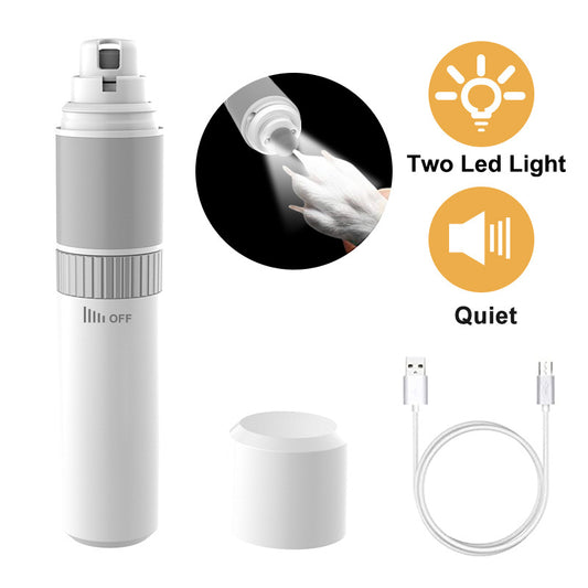 Rechargeable Pet Nail Grinder | Dog & Cat