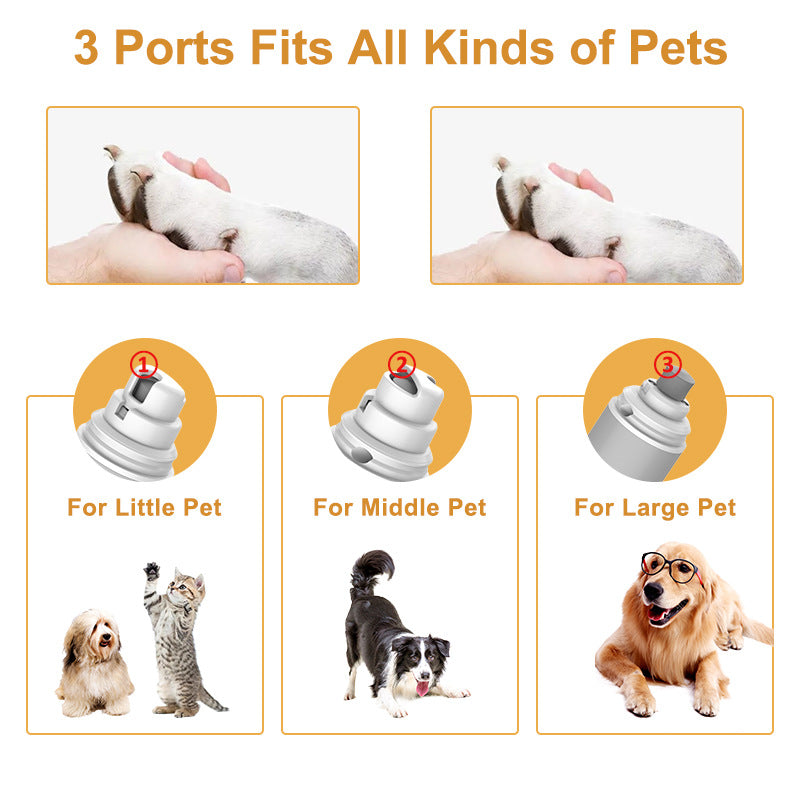 Rechargeable Pet Nail Grinder | Dog & Cat