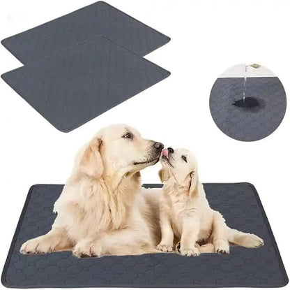 2-Pack Washable Waterproof Reusable Pet Pad | L 100x70cm