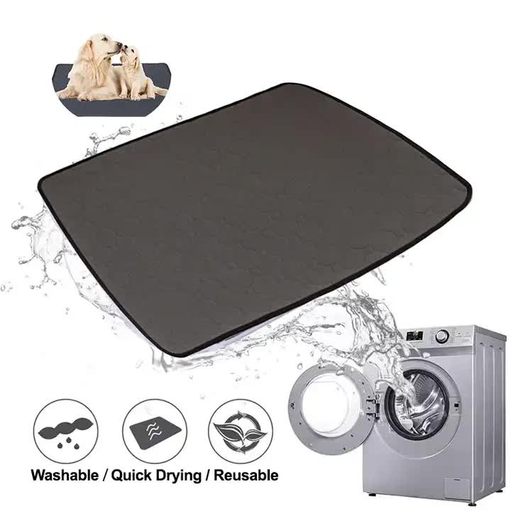 2-Pack Washable Waterproof Reusable Pet Pad | L 100x70cm
