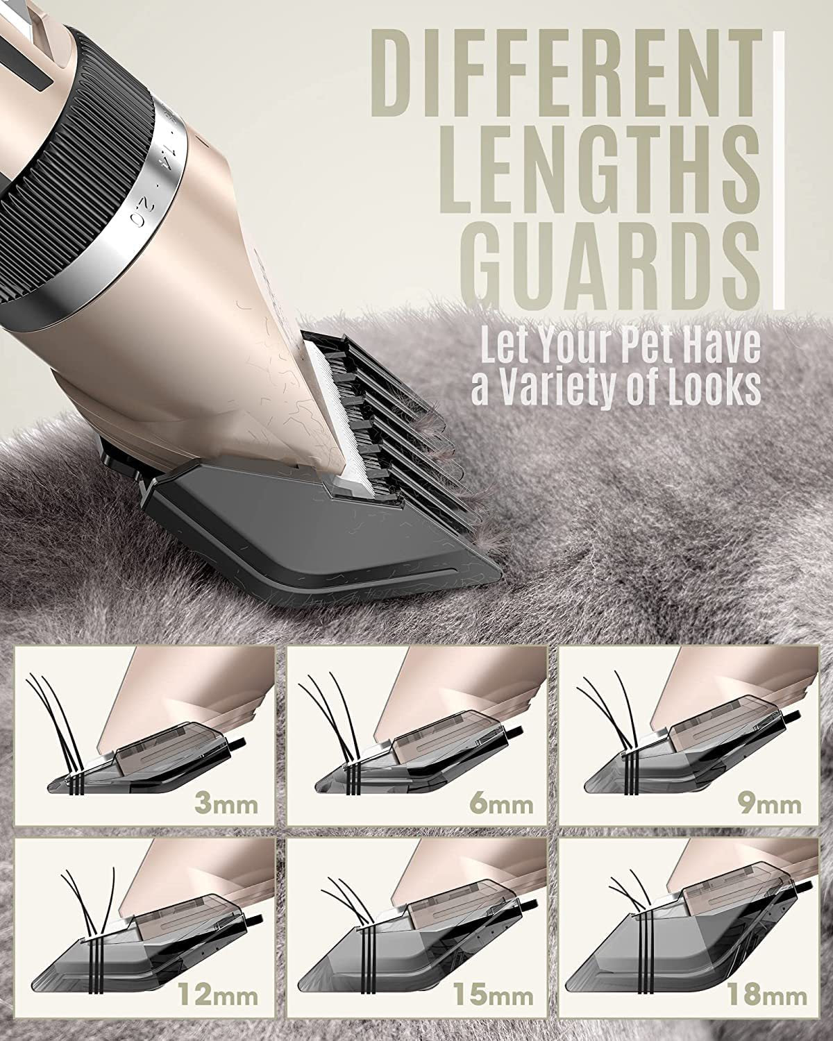 Silent Pet Hair Clipper | Dog & Cat