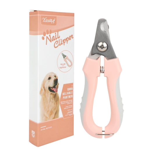 Pink 3 PCS Professional Pet Nail Clipper Set