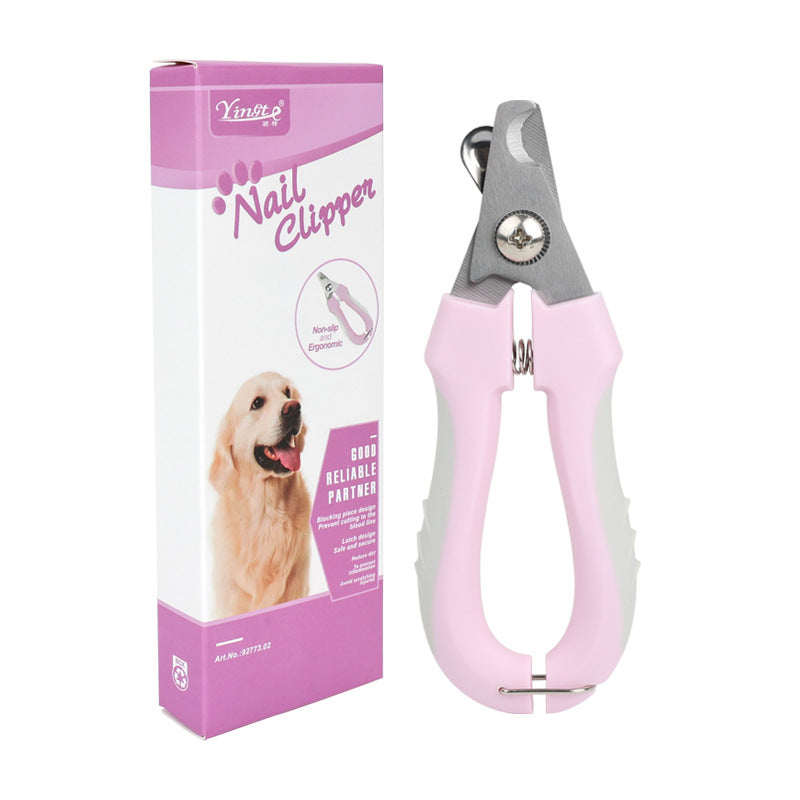 Purple 3 PCS Professional Pet Nail Clipper Set