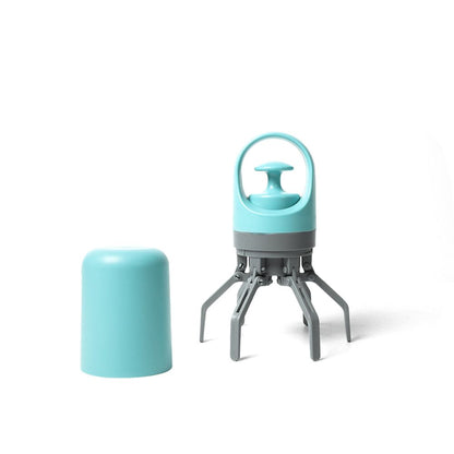 Blue 6-Claw Pet Pooper Scooper | Portable