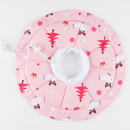 Pink Size L Waterproof Pet Recovery Collar Set (2 Pack) | Cats & Dogs