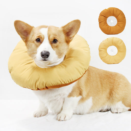 Yellow Soft Adjustable Elizabethan Collar | Cats & Dogs