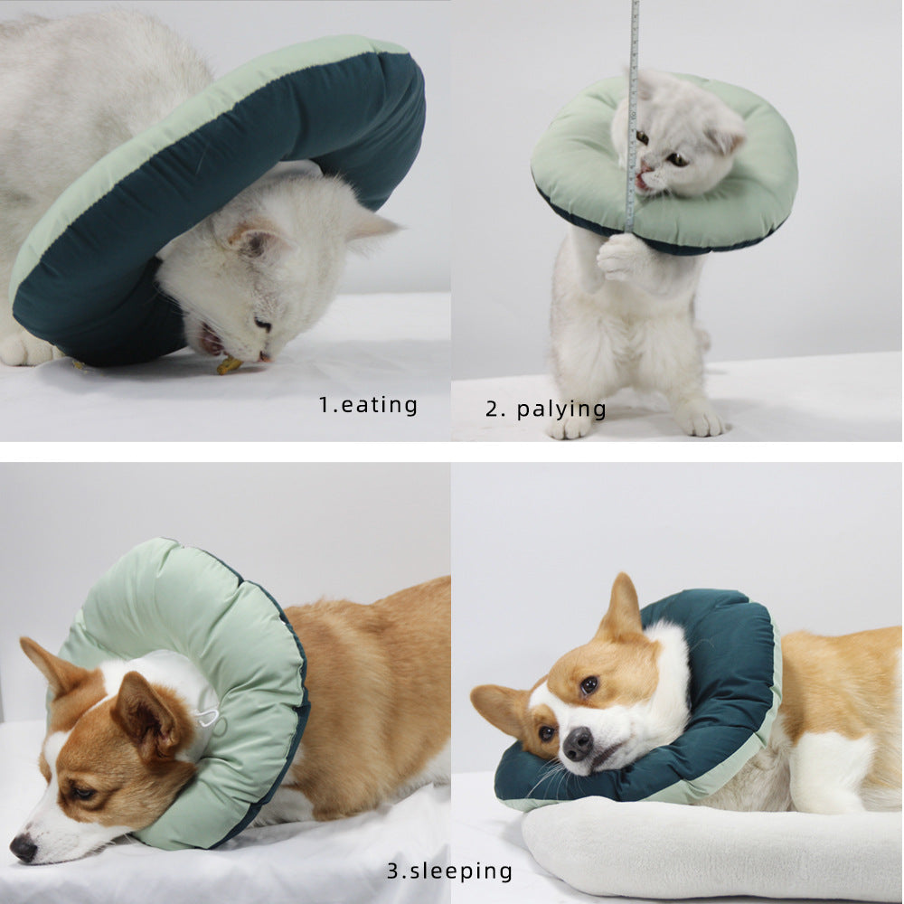Yellow Soft Adjustable Elizabethan Collar | Cats & Dogs