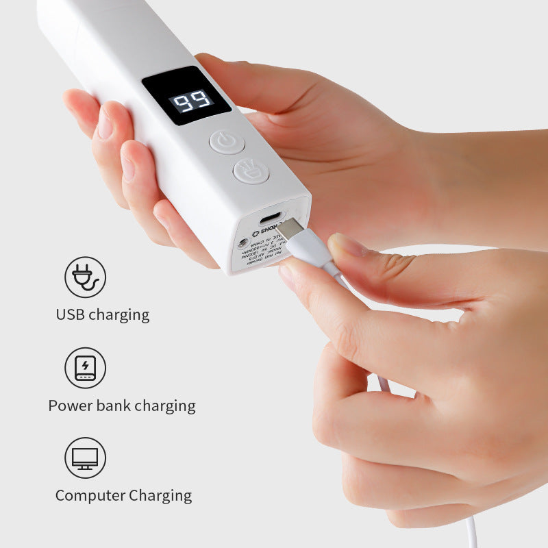 Black Electric Pet Nail Grinder | LCD Display | Cats & Dogs