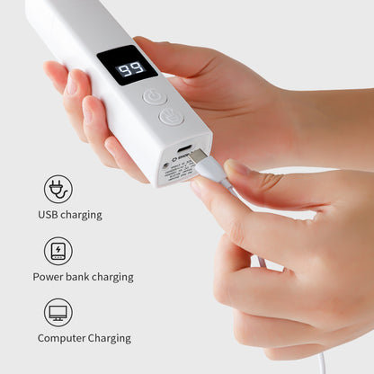 Black Electric Pet Nail Grinder | LCD Display | Cats & Dogs