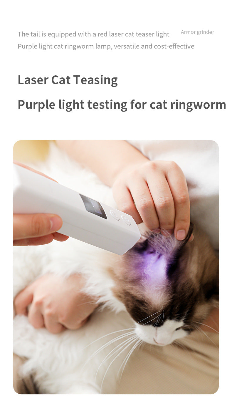 Black Electric Pet Nail Grinder | LCD Display | Cats & Dogs