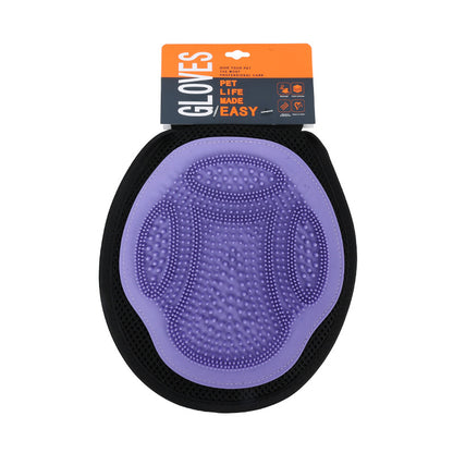 Purple Pet Grooming Glove 3-Pack | Dogs & Cats