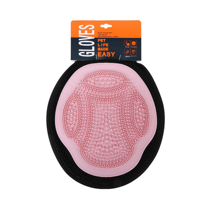 Pink Pet Grooming Glove 3-Pack | Dogs & Cats