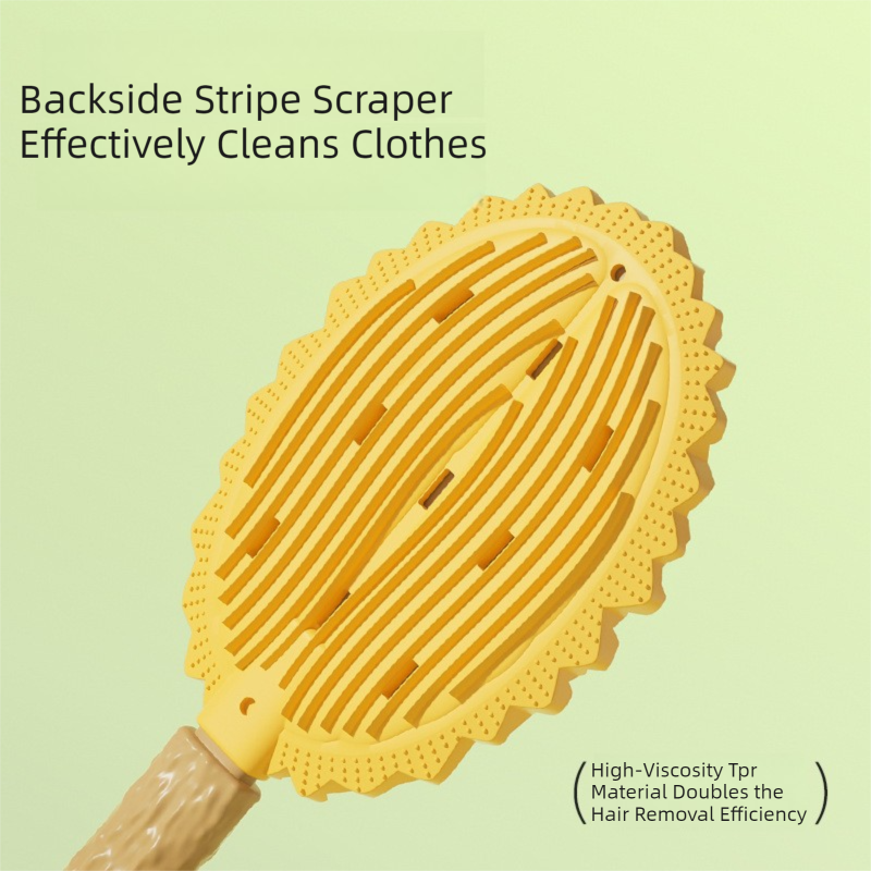 Yellow Durian Pet Massage Comb 2-Pack | Dual-Sided TPR | Cats