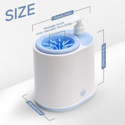 Grey Electric Pet Paw Cleaner
