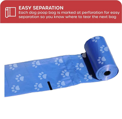 300-Count Biodegradable Dog Poop Bags | Bulk Pack