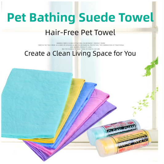 2-Pack PVA Pet Towel with Storage Canister | Dogs & Cats
