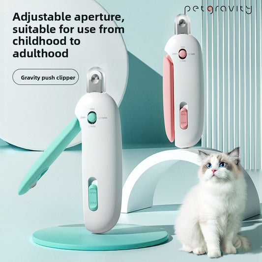 Green Adjustable Pet Nail Clipper 2-Pack | Cats & Dogs