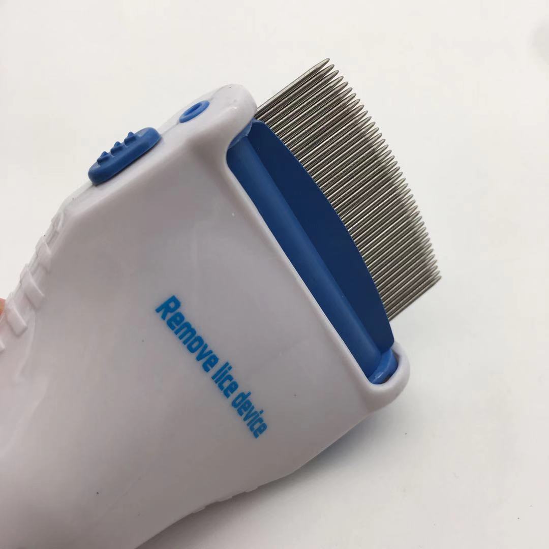 Portable Electric Pet Lice & Flea Comb | 3 Filters | Cats & Dogs