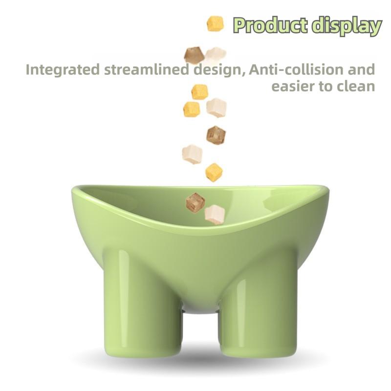 Macaron Elevated Pet Bowls | 2-Pack Yellow