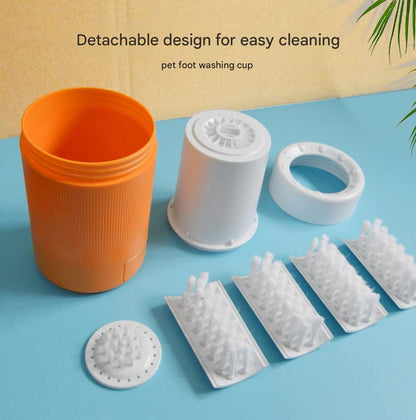 Grey Pet Paw Cleaner Cup