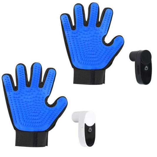 2-Pack Pet Grooming Spray Glove | Dog & Cat | Massage (2)