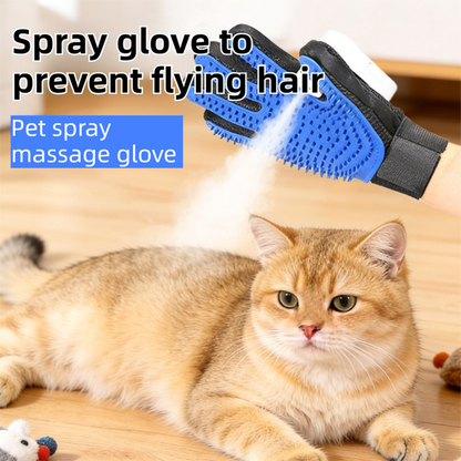 2-Pack Pet Grooming Spray Glove | Dog & Cat | Massage (2)