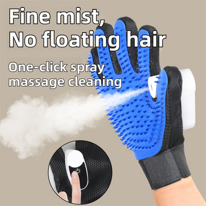 2-Pack Pet Grooming Spray Glove | Dog & Cat | Massage (2)