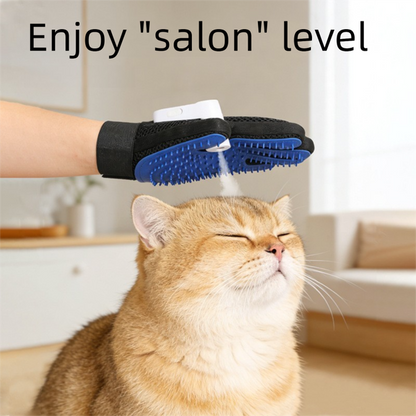 2-Pack Pet Grooming Spray Glove | Dog & Cat | Massage (2)