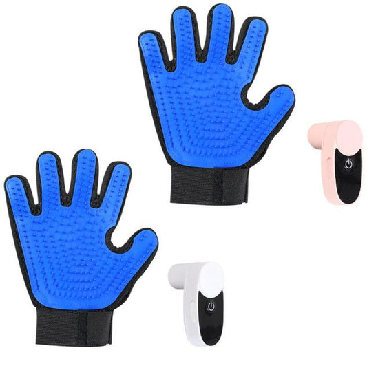 2-Pack Pet Grooming Spray Glove | Dog & Cat | Massage