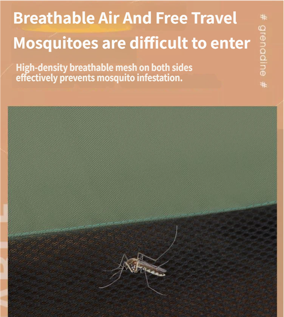 Khaki All-Weather Portable Pet Tent with Dual-Sided Cushion